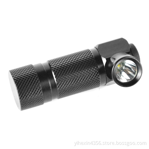 Boruit "L" Shape Hight Light Cree XPE Led Flashlight Police Mini Torch
